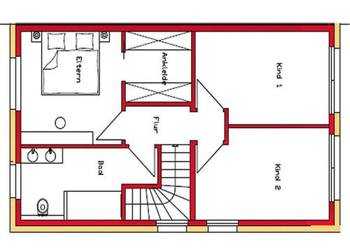 Plan Obergeschoss - 