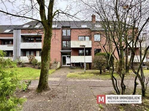 Objektansicht - 2 Zimmer Etagenwohnung zum Kaufen in Oldenburg
