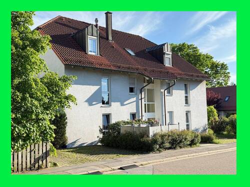 Ansicht - ... Wo Sie wohnen ist oben: sonnige Dachgeschoss-Wohnung mit Loggia ... Vision erfüllt ...