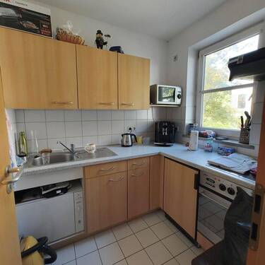 Einbauküche - 1 Zimmer Etagenwohnung in Dresden