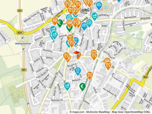 Geolyzer Kartenausschnitt - 