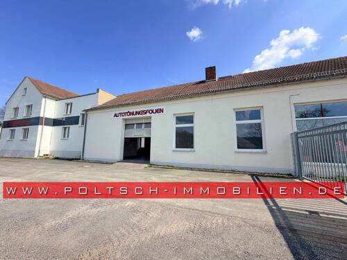 Halle mit Büros und Rolltor - Halle mit Rolltor und 2 Büros direkt an der Siemensstraße Nähe Rieger McDonalds ARAL-Tankstelle