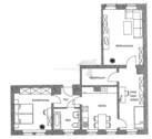 Grundriss - 2 Zimmer Etagenwohnung zur Miete in Chemnitz