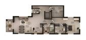 Grundriss Skizze Whg DG - 