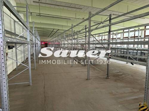 Innenansicht Lager/Produktion - Halle zur Miete in Schwaig
