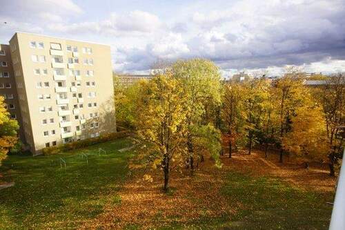 Ausblick von der Ost-Loggia über die Dächer - 