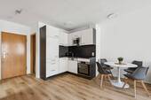 Wohnzimmer und Wohnküche - 