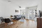 Wohnzimmer - Etagenwohnung mit 40,60 m&sup2; in Berlin zum Kaufen