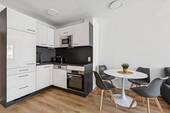 Wohnzimmer und Wohnküche - 