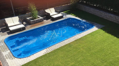 Pool mit Gegenstromanlage - 