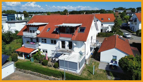 Blick von Süden - Etagenwohnung mit 100,00 m² in Schwalmstadt / Ziegenhain zum Kaufen