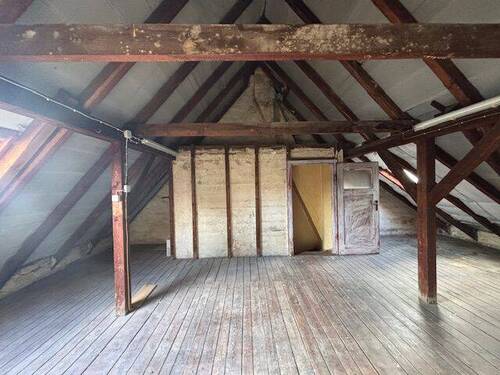 Ausbaumöglichkeit des Dachbodens - 