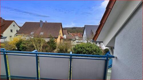 Sicht vom Balkon - 
