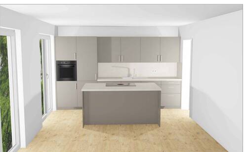 Küche - 3 Zimmer Etagenwohnung in Weil am Rhein