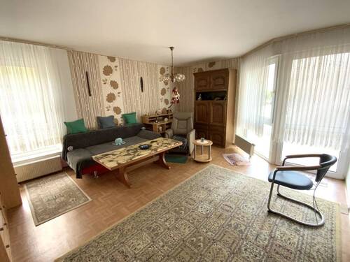 Wohnzimmer mit Terrasse - 