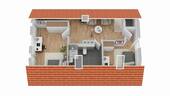 Grundriss Dachgeschoss (nicht maßstabsgetreu) - 