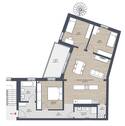 WE10_Loggia.jpg - 4 Zimmer Etagenwohnung in Nürnberg