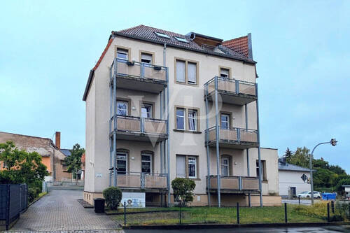 Straßenansicht - 3 Zimmer Etagenwohnung in Heidenau