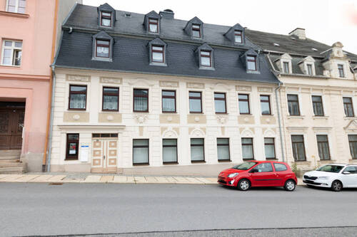 Hausansicht - Stilvolle Räume für Ihr Gewerbe im Zentrum von Annaberg!!