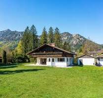 Parkgrundstück mit Bergblick. Ankommen in bester Lage. - Schliersee Neuhaus