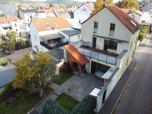 Seitenansicht von oben - 6 Zimmer Einfamilienhaus in Schmölln