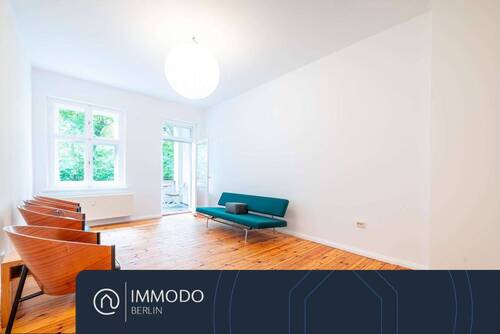 Wohnzimmer - ?? Gelegenheit im Prenzlauer Berg - Charmante 2-Zi Whg mit Balkon, Dielen, EBK & Tageslichtbad