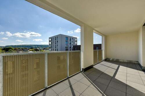 Balkon nach Süd-Westen - Etagenwohnung mit 102,00 m² in Leinfelden-Echterdingen zur Miete