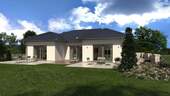 Ansicht Garten - 5 Zimmer Bungalow zum Kaufen in Darmstadt - Eberstadt