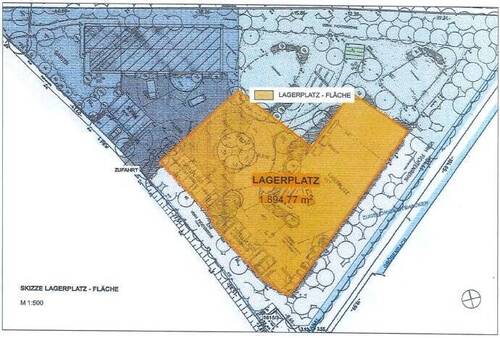 Bild 1 - Lagerplatz in 85232 Gröbenried zu verpachten