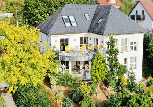 Rückseite2 - Repräsentatives Einfamilienhaus mit herrlicher Aussicht in Linsengericht