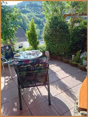 Terrasse - 1 Zimmer Etagenwohnung zum Kaufen in Bad Peterstal-Griesbach / Bad Griesbach