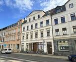 Außenansicht - Zentrumsnah: Denkmalgesch. MFH, Gewerbe + 4 WE mit Balkonen in Zwickau! 1 WE leer ab 01.06.2026