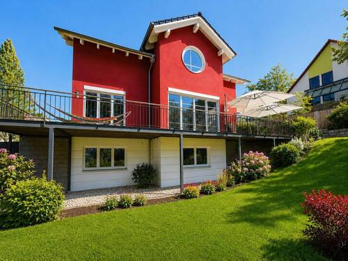 Architektenhaus in ruhiger Hanglage mit Blick ins - 8 Zimmer Einfamilienhaus zum Kaufen in Bad Abbach