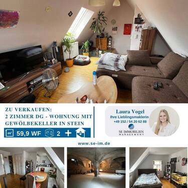 14531 - 2 Zimmer Etagenwohnung zum Kaufen in Königsbach-Stein