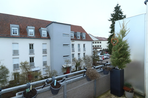 Balkon mit Abendsonne - 