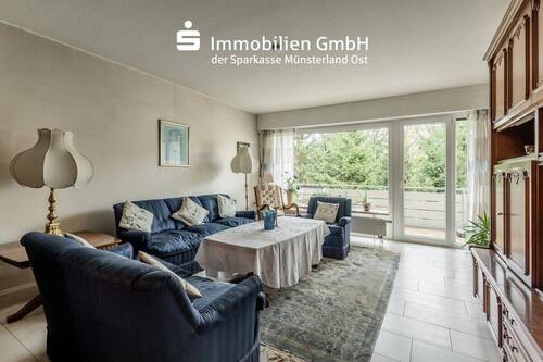 Wohnzimmer - 4 Zimmer Etagenwohnung in Beckum / Neubeckum