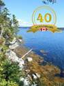 40 Jahre Kanada - Happy Anniversary - EXQUISITE LAGE BEI HALIFAX - TOLLES LAND - 180m WASSERFRONT