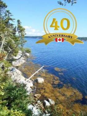 40 Jahre Kanada - Happy Anniversary - EXQUISITE LAGE BEI HALIFAX - TOLLES LAND - 180m WASSERFRONT