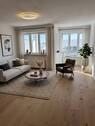 Wohnzimmer möbliert mit KI - 