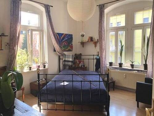 Zimmer 1 - Mit Balkon in grüner Lage! - Schöne 3-Zimmer-Eigentumswohnung in Löbtau!