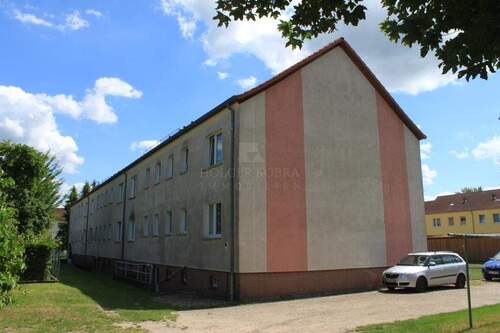Rückansicht Wohnhaus - 3 Zimmer Etagenwohnung in Salzwedel