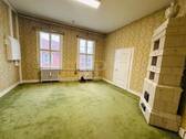 kleines Bürozimmer mit Kaminofen - 