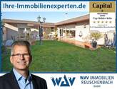 Rückansicht - Winkelbungalow mit schönem Garten und XXL-Garage in Blessem