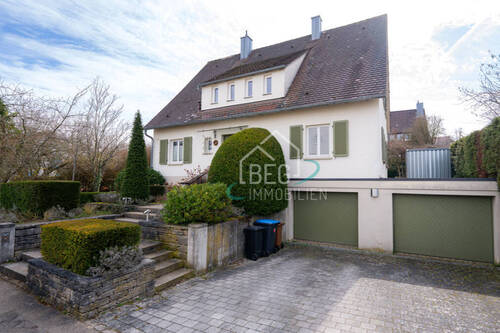 Ansicht - Stilvolles Einfamilienhaus in Schwäbisch Hall mit großem Garten und ruhiger Lage