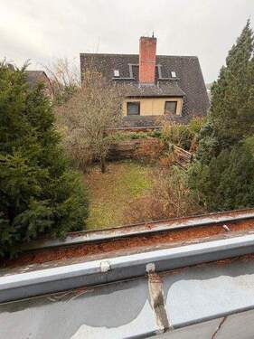 Balkonblick in den Garten - 