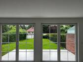 Ausblick Wohnzimmer - 5 Zimmer Doppelhaushälfte in Kleinmachnow