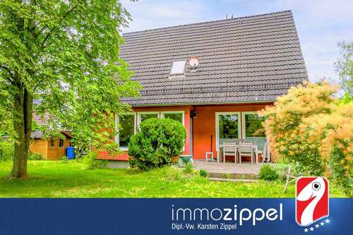 Titel - Gepflegtes Haus in Bohnsdorf: EFH Bj.1974, 5 Zi., 2 Bäder, Kü., Teilkeller auf 716 m² Grundstück.