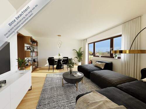 Wohnen-Essen (2) VIS - Etagenwohnung mit 60,00 m&sup2; in Marbach am Neckar zum Kaufen