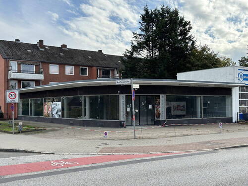 Eingang - Frontansicht 1 - Gewerbeobjekt (Büro, Produktion, Verkauf) zur Miete in Norderstedt