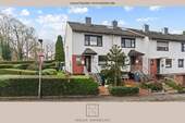 Außenansicht - Bremen - Arbergen I Reihenendhaus mit Garten, Garage und Vollkeller